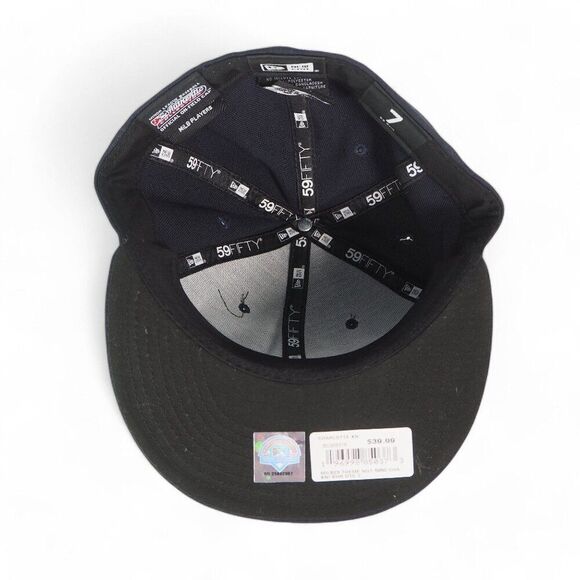 New Era Charlotte Knights Minor League Baseball Fitted Hat Black Size 7 - Picture 5 of 9